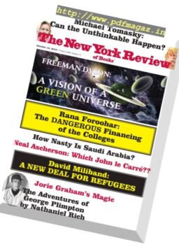 The New York Review of Books – 13 October 2016