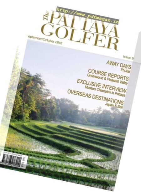 The Pattaya Golfer – September-October 2016 Cover