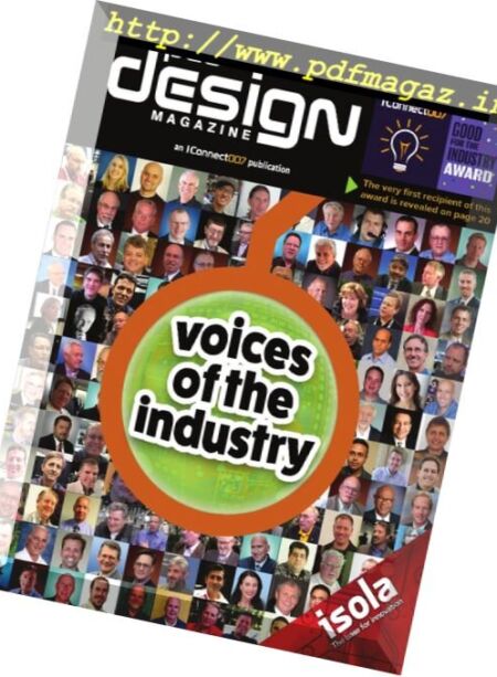 The PCP Design Magazine – August 2016 Cover