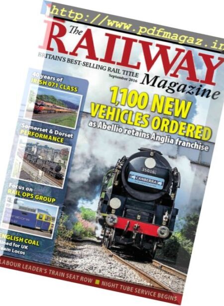 The Railway Magazine – September 2016 Cover