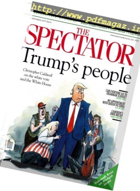 The Spectator – 17 September 2016 Cover