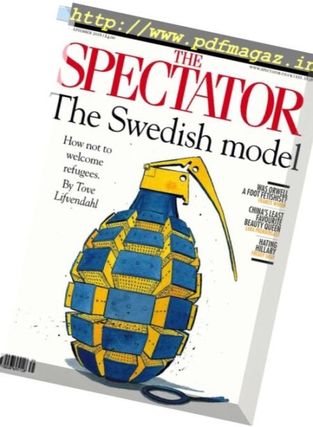 The Spectator – 3 September 2016 Cover