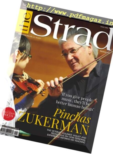 The Strad – September 2016 Cover