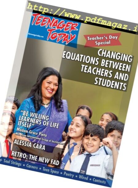 The Teenager Today – September 2016 Cover