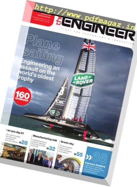Theengineer – September 2016 Cover