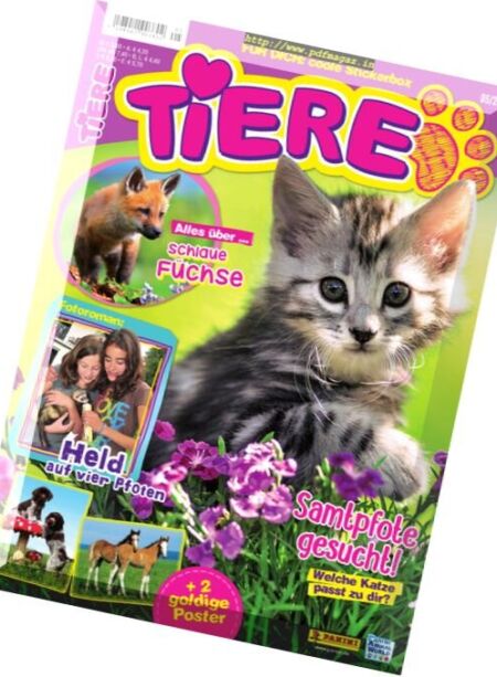 Tiere – Nr.5, 2016 Cover
