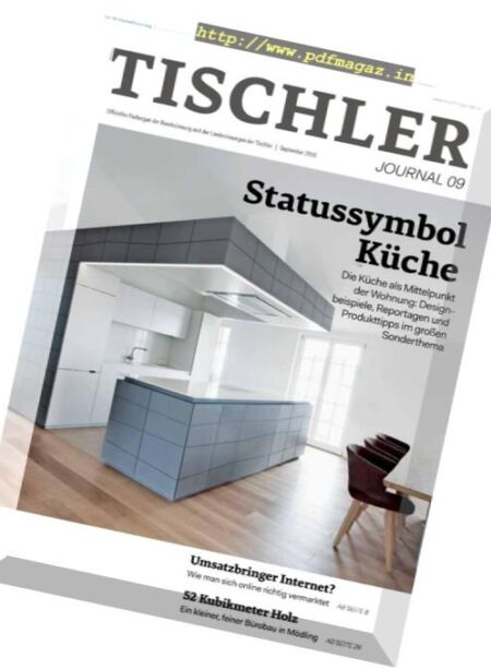 Tischler – September 2016 Cover