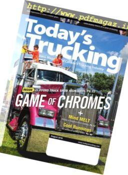 Today’s Trucking – August 2016