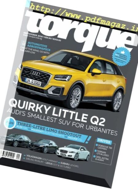 Torque – September 2016 Cover