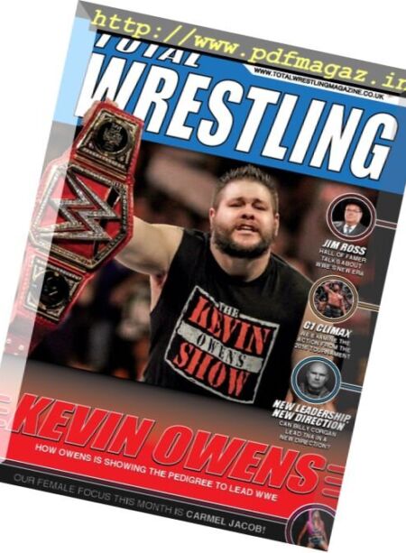 Total Wrestling Magazine – September 2016 Cover