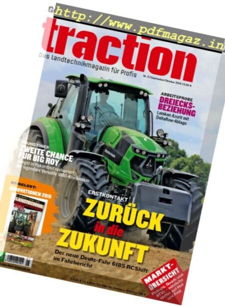 Traction Germany – September-Oktober 2016 Cover