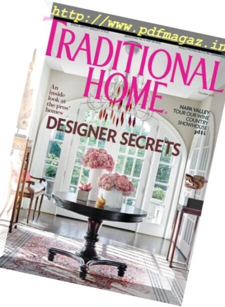 Traditional Home – October 2016 Cover