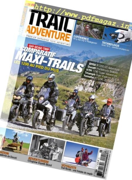 Trail Adventure Magazine – Octobre-Decembre 2016 Cover