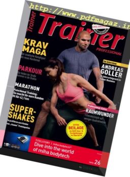 Trainer Professional – Nr.5, 2016