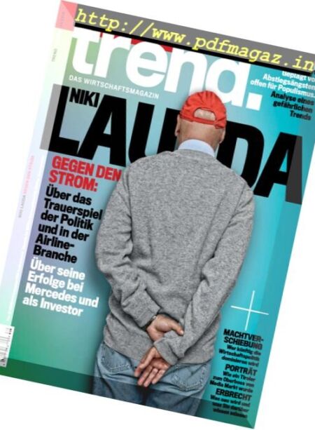 Trend – Nr.39, 2016 Cover