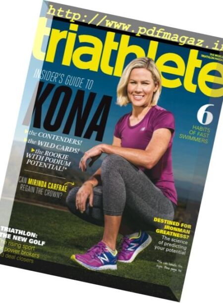 Triathlete – October 2016 Cover