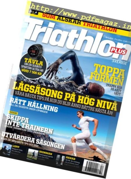 Triathlon Plus Sweden – Nr.4, 2016 Cover