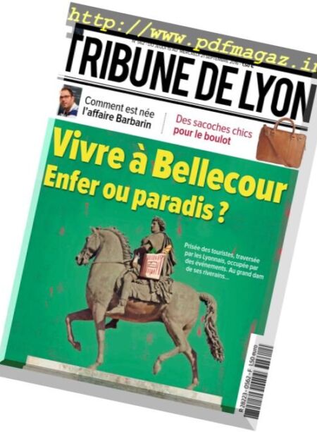 Tribune de Lyon – 15 au 21 Septembre 2016 Cover