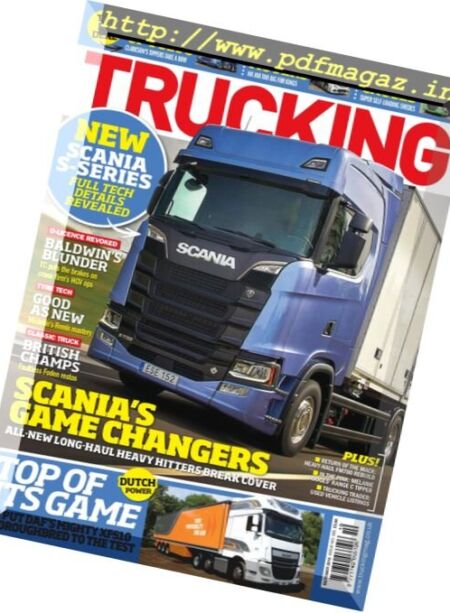 Trucking Magazine – October 2016 Cover