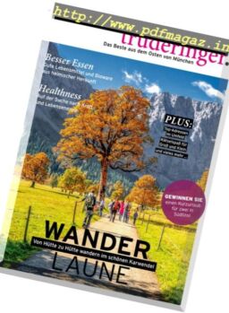 Truderinger – Herbst 2016
