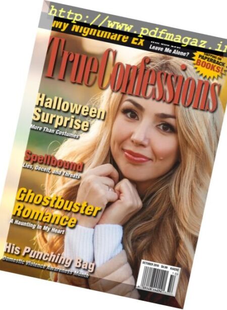 True Confessions – October 2016 Cover