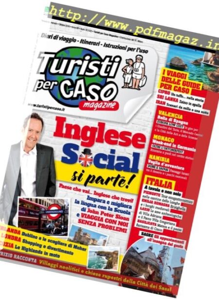Turisti per Caso Magazine – Ottobre 2016 Cover