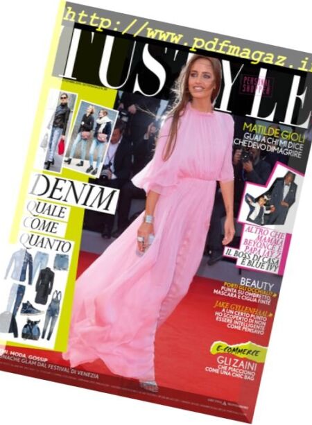 TuStyle – 19 Settembre 2016 Cover