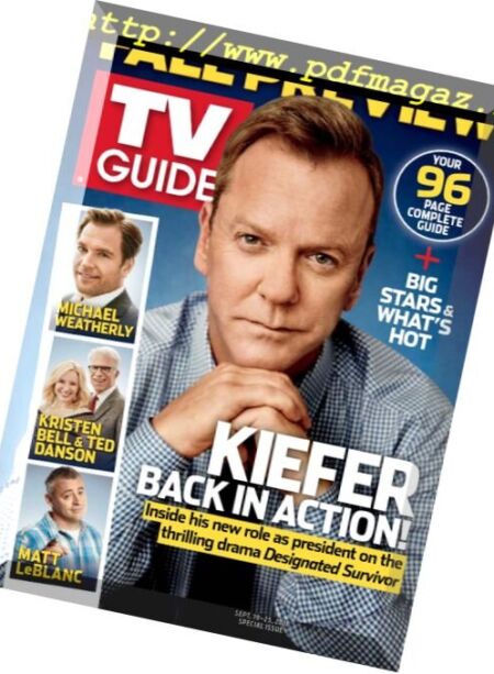 TV Guide – 19 September 2016 Cover