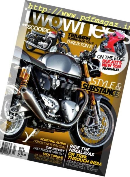 Two Wheels – September 2016 Cover