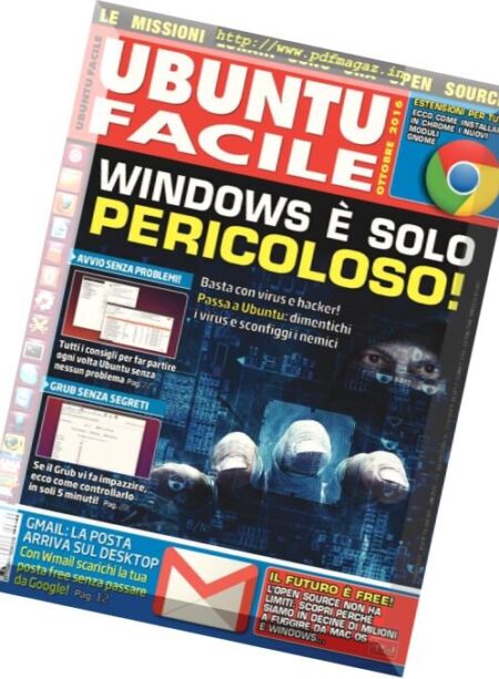 Ubuntu Facile – Ottobre 2016 Cover