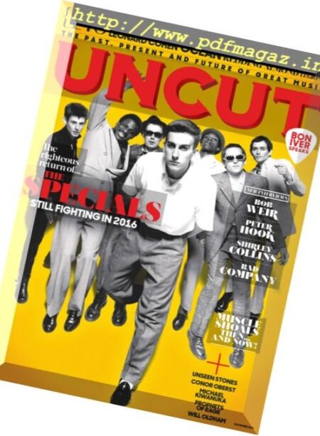 Uncut – November 2016 Cover