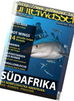 Unterwasser – September 2016
