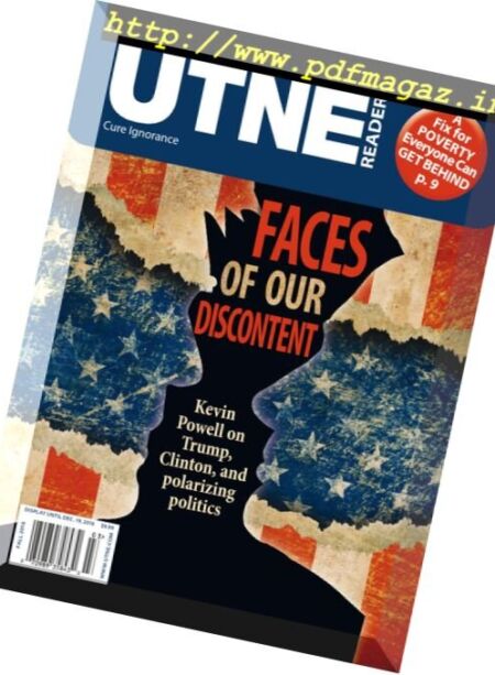 Utne Reader – Fall 2016 Cover