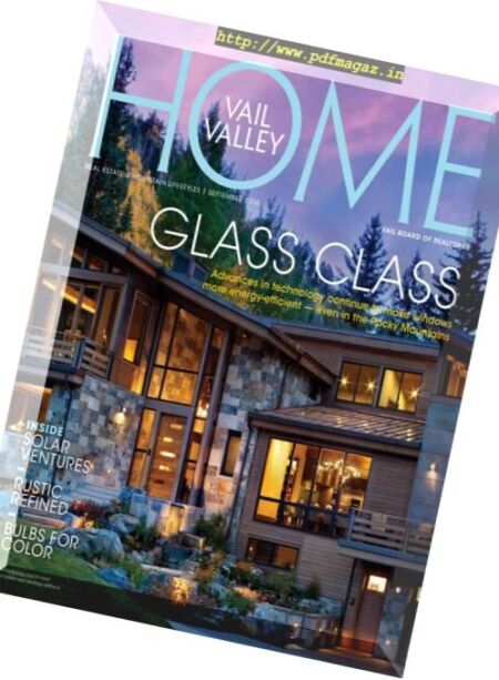 Vail Valley Home – September 2016 Cover
