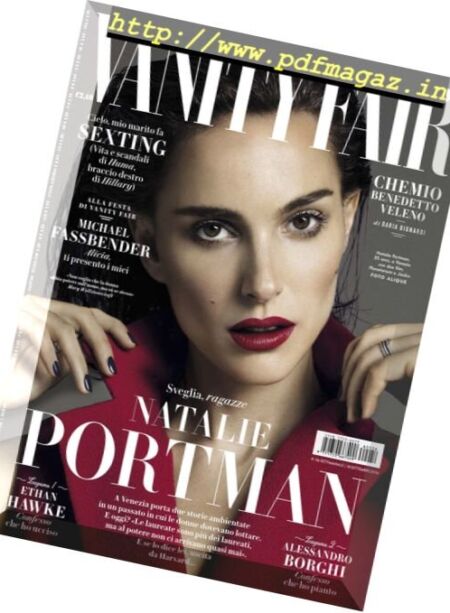 Vanity Fair Italia – 14 Settembre 2016 Cover