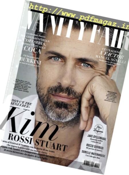 Vanity Fair Italia – 31 Agosto 2016 Cover
