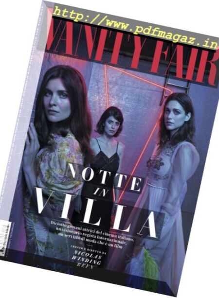 Vanity Fair Italia – 7 Settembre 2016 Cover