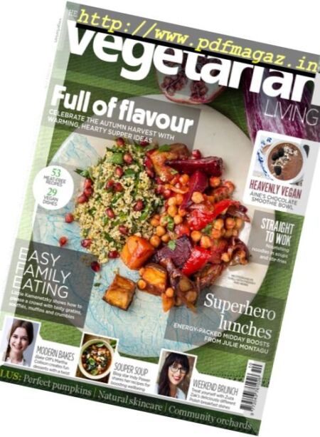 Vegetarian Living – October 2016 Cover