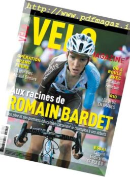 Velo Magazine – Septembre 2016