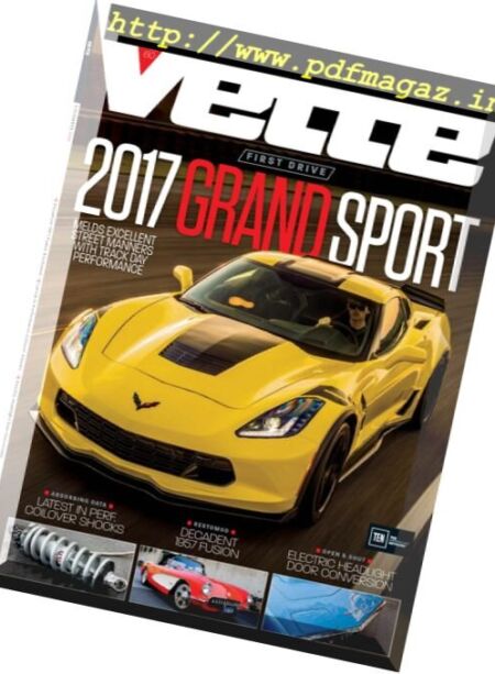 Vette – December 2016 Cover