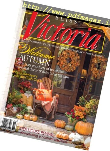 Victoria – October 2016 Cover