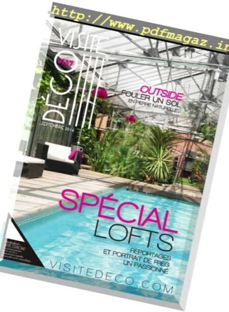 Visite Deco – N 137, Septembre 2016 Cover