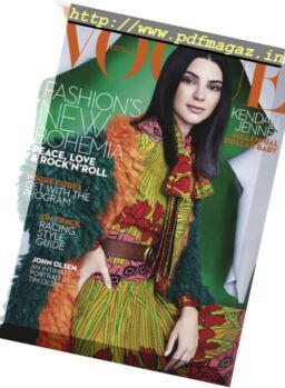 Vogue Australia – October 2016