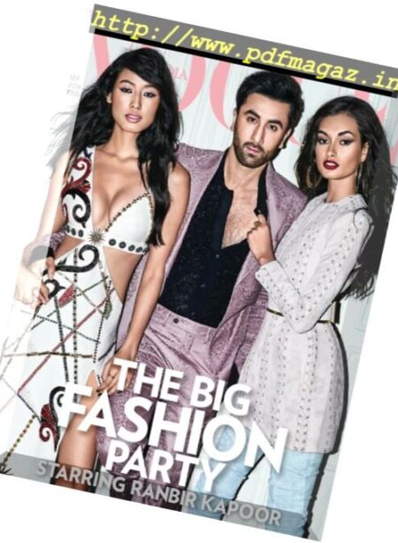 Vogue India – September 2016 Cover