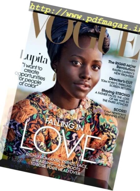 Vogue USA – October 2016 Cover