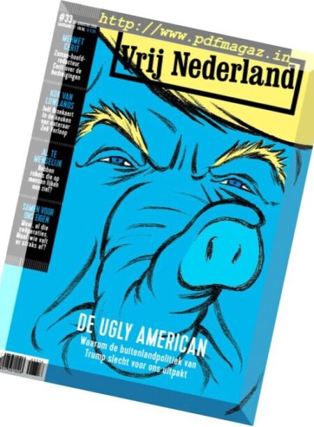 Vrij Nederland – 20 Augustus 2016 Cover