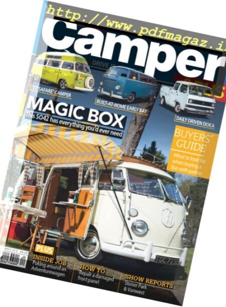 VW Camper & Bus – September 2016 Cover
