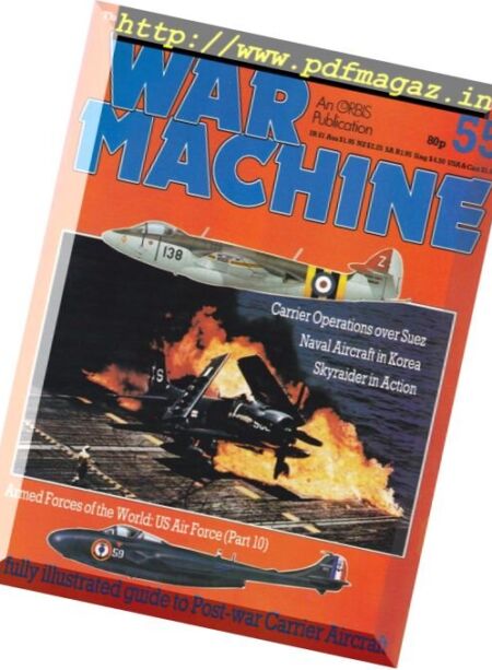 War Machine – N 55, 1984 Cover