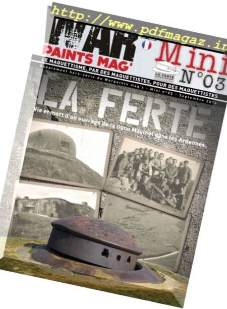 War Paints Magazine – Mini N 03 Septembre 2016 Cover