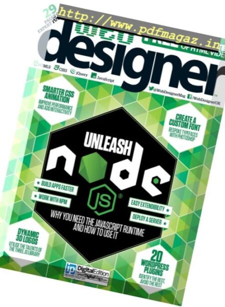 Web Designer – Issue 253, 2016 Cover